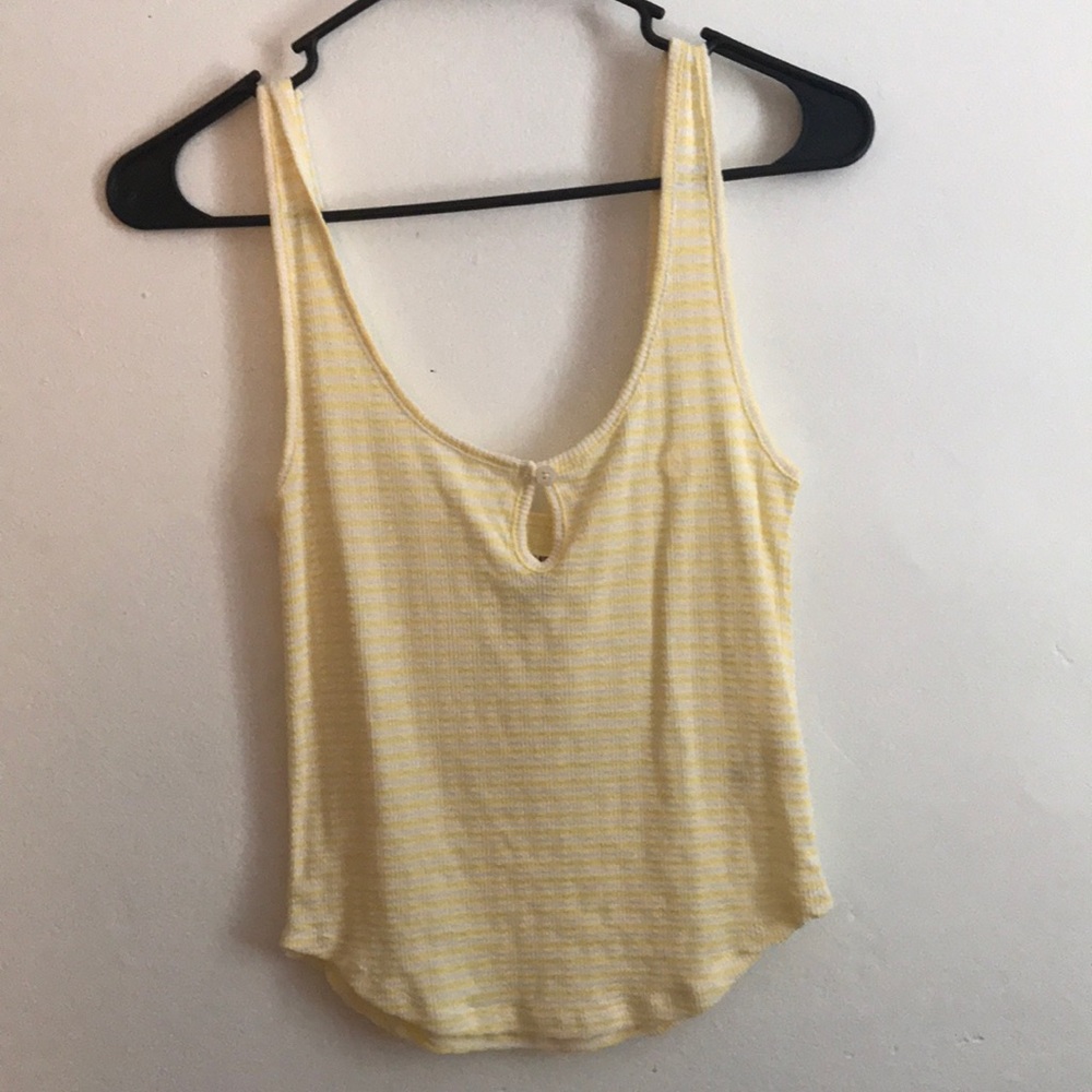 Yellow tank top
